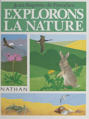cover image of Explorons la nature